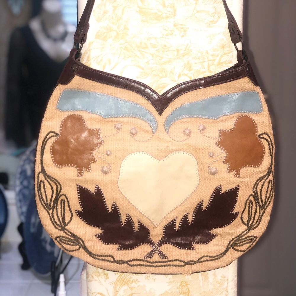 Vintage French Boho Handbag
